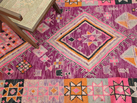 Ania Vintage Moroccan Rug 5'4" x 10'2"