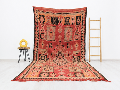 Menza Vintage Moroccan Rug 5'7" x 12'1"