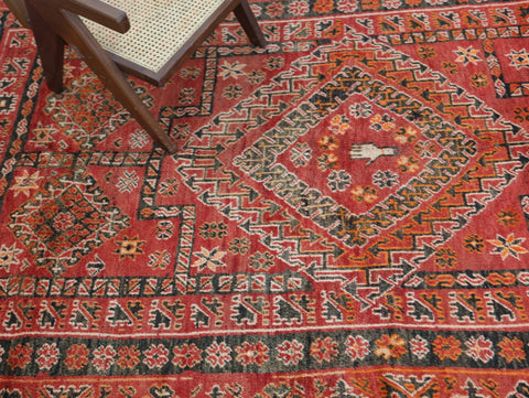Tissefrit Vintage Moroccan Rug 6'2" x 10'4"