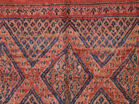 Mellila Vintage Moroccan Rug 6'0" x 9'2"