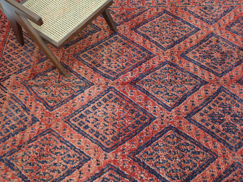Mellila Vintage Moroccan Rug 6'0" x 9'2"
