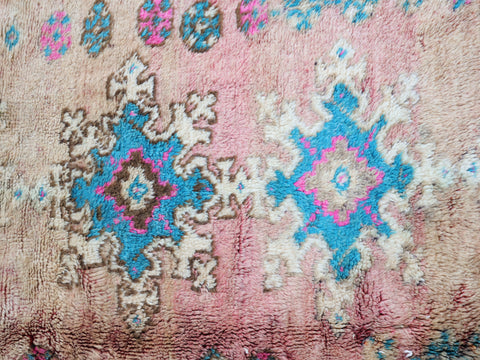 Aksel  Vintage Moroccan Rug  5'9" x 8'3"