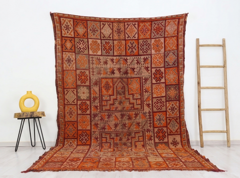 Nelia Vintage Moroccan Rug 5'9" x 9'5"