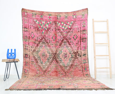 Awrigha Vintage Moroccan Rug  6'0" x10'5"