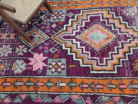 Tamant Vintage Moroccan Rug 5'3" x 11'7"