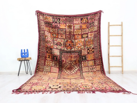Faiza Vintage Moroccan Rug 6'3" x 10'8"