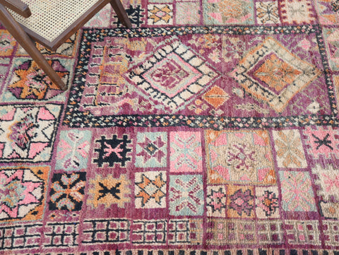 Faiza Vintage Moroccan Rug 6'3" x 10'8"
