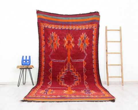 Thiyya Vintage Moroccan Rug 5'1" x 10'3"