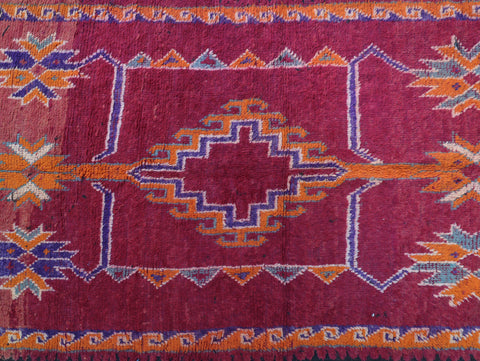 Thiyya Vintage Moroccan Rug 5'1" x 10'3"