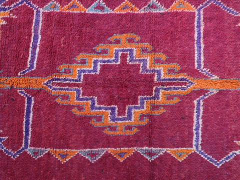 Thiyya Vintage Moroccan Rug 5'1" x 10'3"