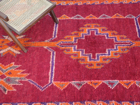 Thiyya Vintage Moroccan Rug 5'1" x 10'3"