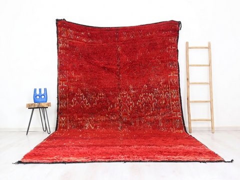 Imasse Vintage Moroccan Rug 6'8" x 10'8"