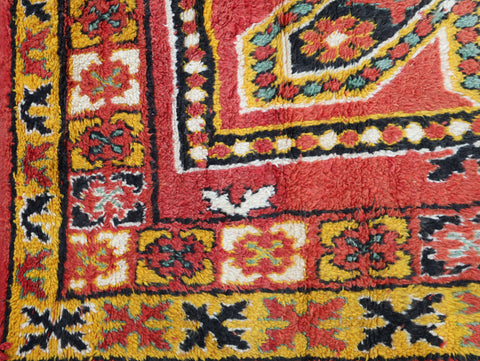 Amanar Vintage Moroccan Rug 6'9" x 12'1"