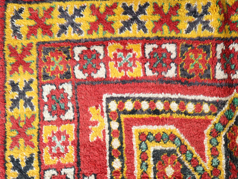Amanar Vintage Moroccan Rug 6'9" x 12'1"