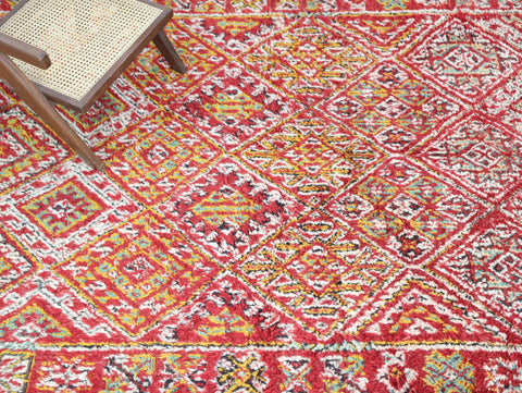 Lemsal Vintage Moroccan Rug 6'3" x 13'1"