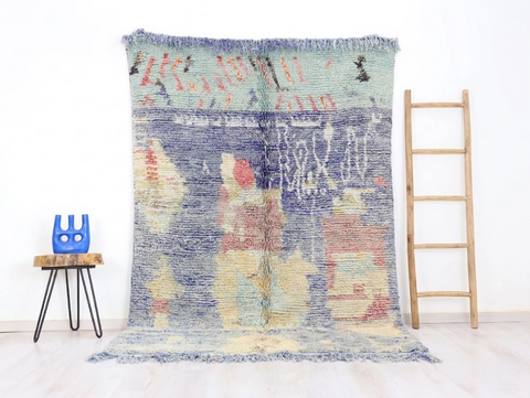 Hinan Moroccan Rug 5'4" x 7'9"