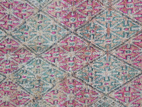 Yazal Vintage Moroccan Rug  6'4" x11'3"