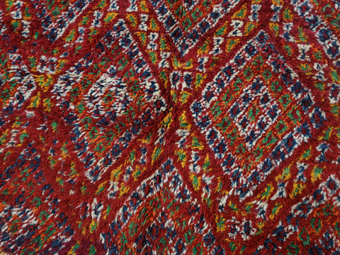 Amadsu Vintage Moroccan Rug  6'3" x11'6"