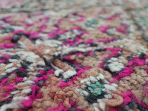 Yazal Vintage Moroccan Rug  6'4" x11'3"