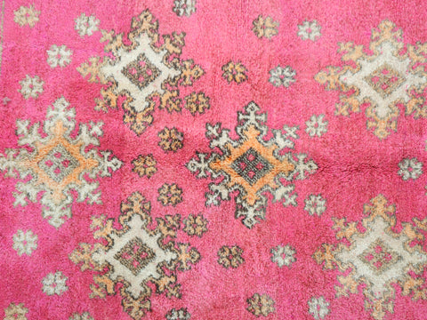 Tafoukt Vintage Moroccan Rug  3'8" x 7'4"