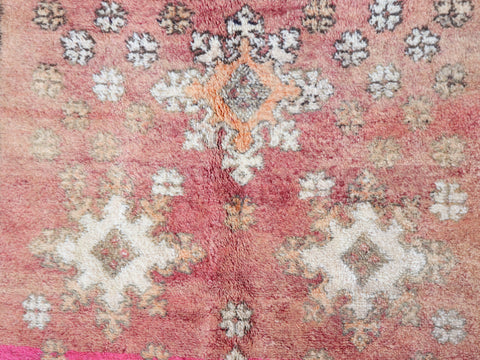 Tafoukt Vintage Moroccan Rug  3'8" x 7'4"