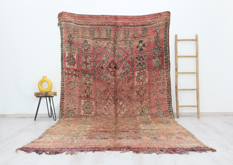 Adira Vintage Moroccan Rug 6'6" x11'5"