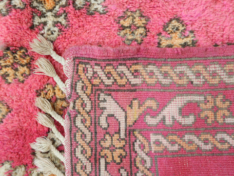 Tafoukt Vintage Moroccan Rug  3'8" x 7'4"