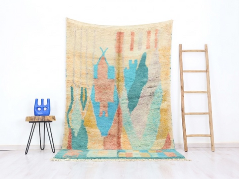 Imnayen Moroccan Rug 5'0" x 7'5"