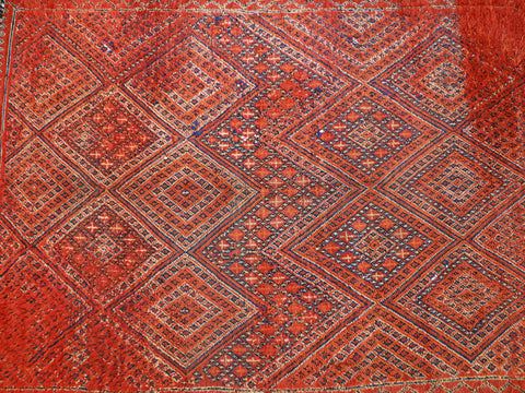 Amedras Vintage Moroccan Rug  6'6" x9'2"