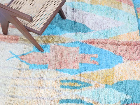 Imnayen Moroccan Rug 5'0" x 7'5"