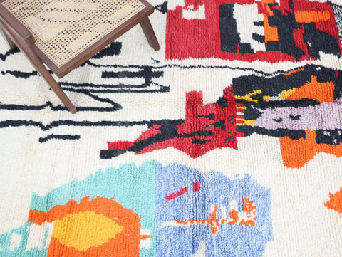 Tillelt Moroccan Rug 5'1" x 8'1"