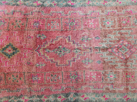 Tansela Vintage Moroccan Rug 6'9" x11'2"