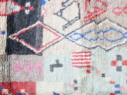 Amanar Moroccan Rug 4'8" x 7'7"