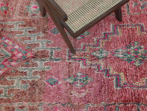 Tansela Vintage Moroccan Rug 6'9" x11'2"