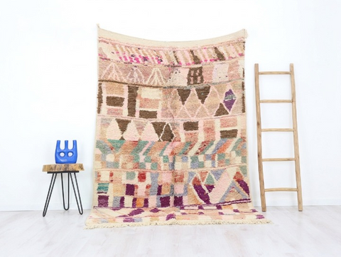 Issafen Moroccan Rug 5'3" x 7'4"