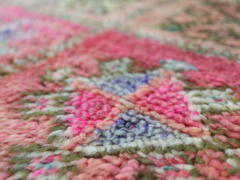 Tizena Vintage Moroccan Rug 6'2" x9'2"