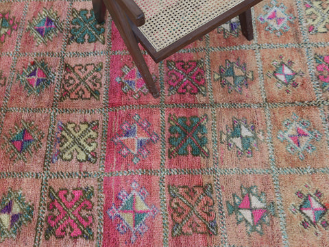 Tizena Vintage Moroccan Rug 6'2" x9'2"