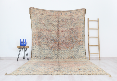 Irsen Vintage Moroccan Rug 6'6" x11'8"