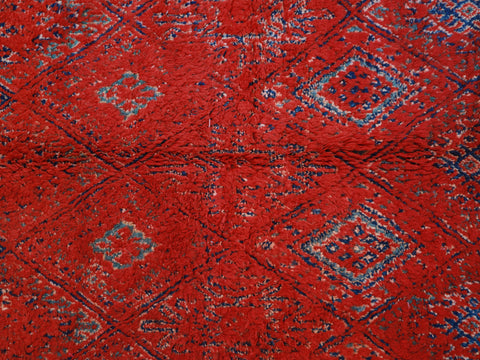 Amergiw Vintage Moroccan Rug  6'6" x10'4"