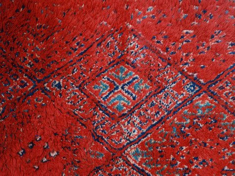 Amergiw Vintage Moroccan Rug  6'6" x10'4"