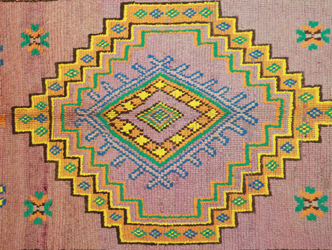 Tililla Vintage Moroccan Rug  4'6" x10'3"