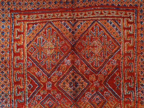 Amezza Vintage Moroccan Rug  6'4" x11'6"