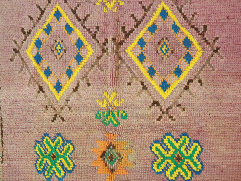 Tililla Vintage Moroccan Rug  4'6" x10'3"