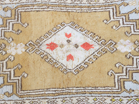 Uzar Vintage Moroccan Rug 6'6" x12'1"