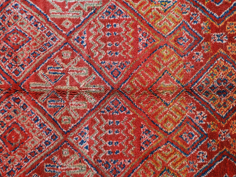 Amezza Vintage Moroccan Rug  6'4" x11'6"