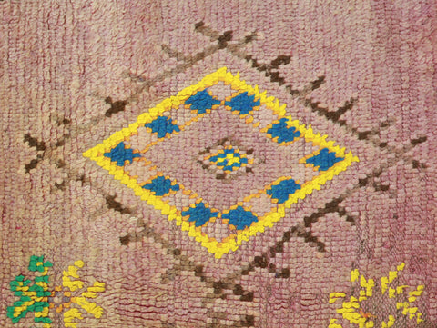 Tililla Vintage Moroccan Rug  4'6" x10'3"