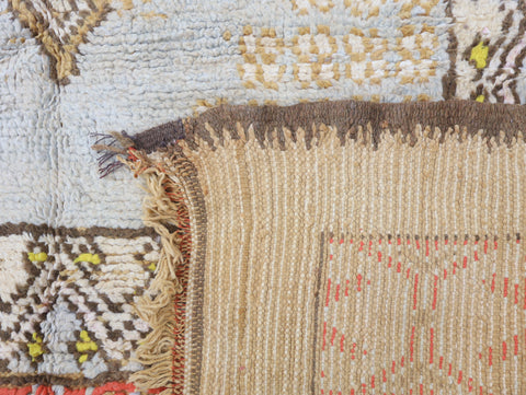 Uzar Vintage Moroccan Rug 6'6" x12'1"