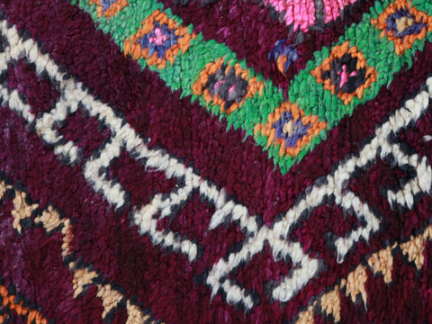 Asbaku Vintage Moroccan Rug  6'8" x11'5"