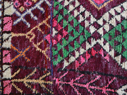 Asbaku Vintage Moroccan Rug  6'8" x11'5"