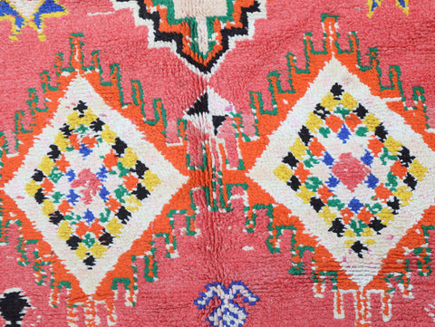 Yerfan Vintage Moroccan Rug 6'1" x10'5"